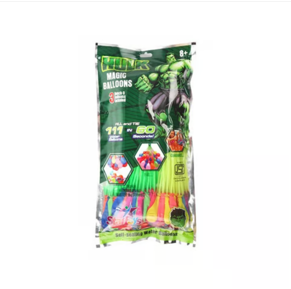 Hulk Magic Water Balloons (Multicolor) by Star Toys India