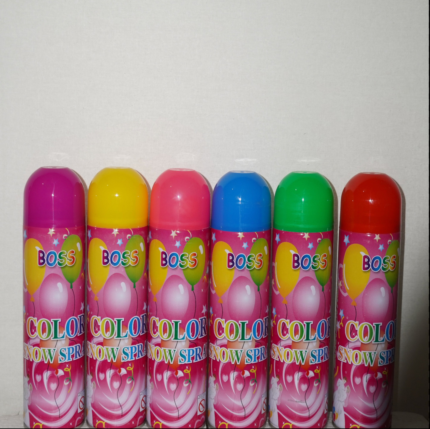 Organic Holi Snow Colour Spray Multicolour for (Pack of 2) 100% Netural