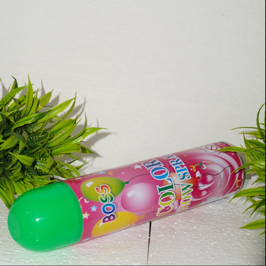 Organic Holi Snow Colour Spray Multicolour for (Pack of 2) 100% Netural